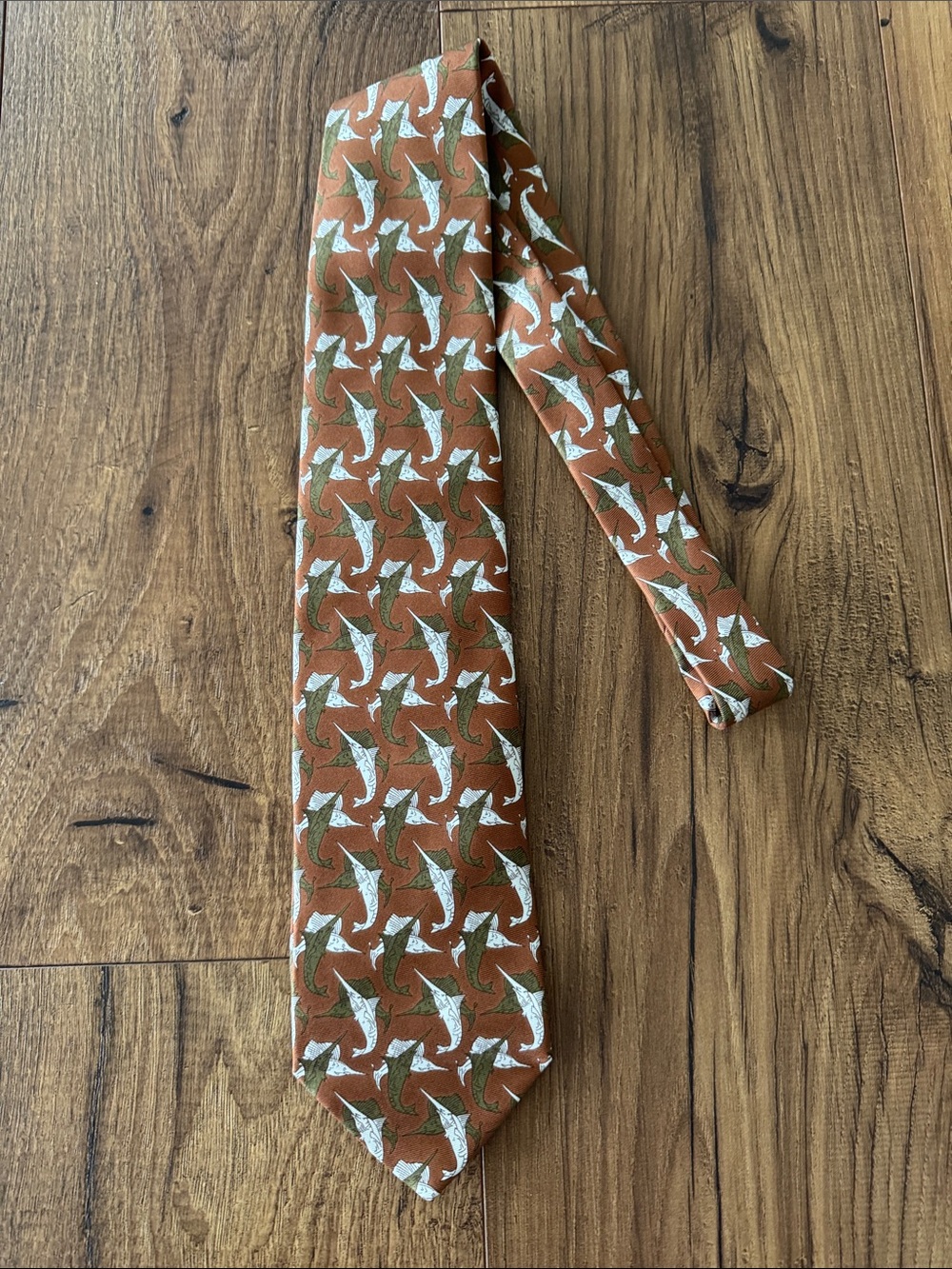 Gucci men’s tie, brown